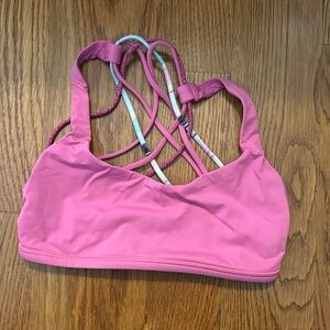 COPY - Lululemon free to be sonic pink bra size 4